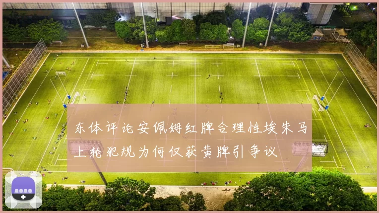 东体评论安佩姆红牌合理性埃朱马上轮犯规为何仅获黄牌引争议